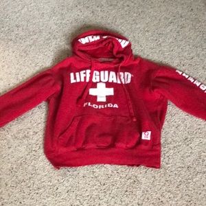 Life guard sweatshirt